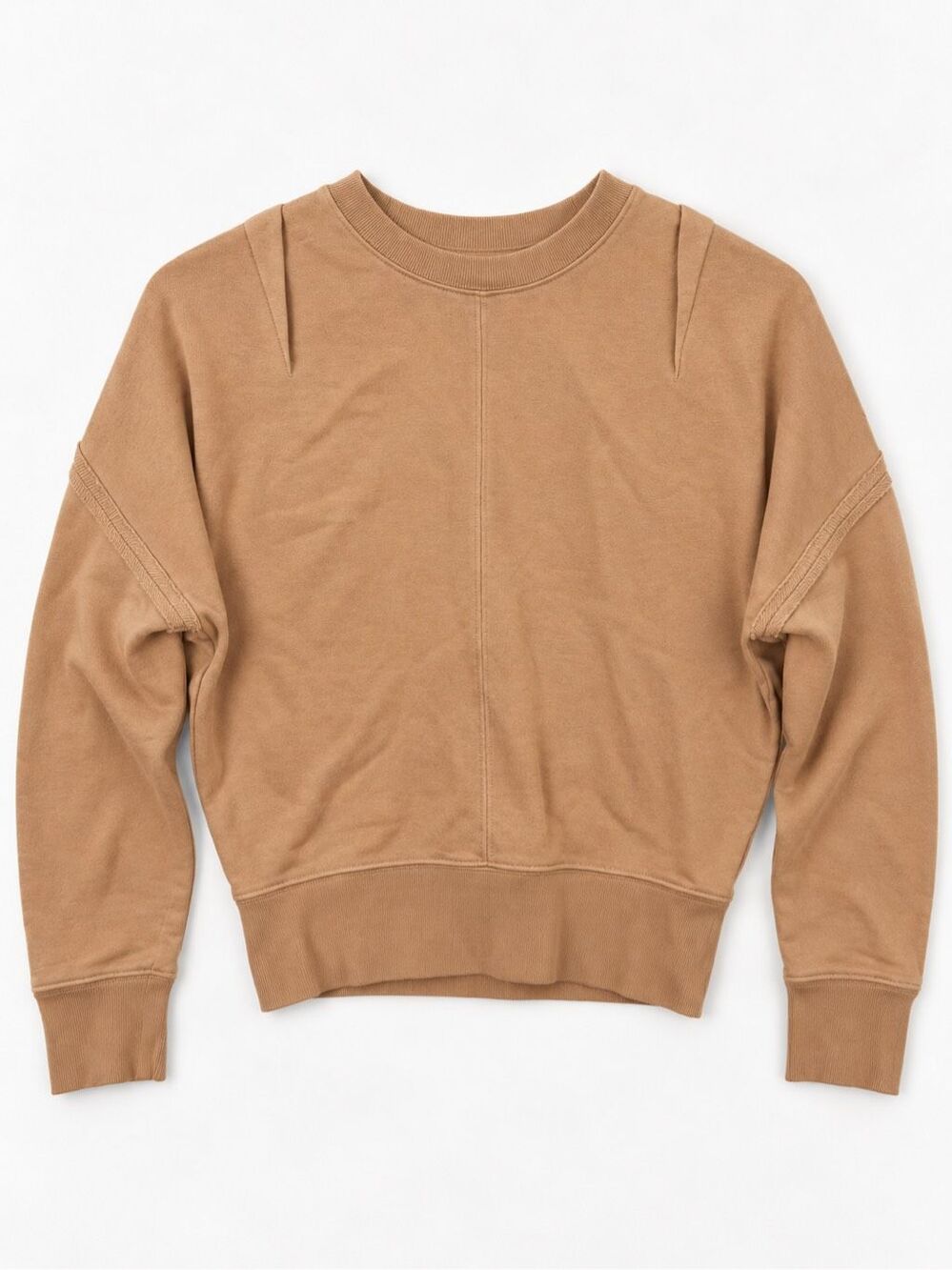 Reiss Bridgette Crewneck Sweatshirt Size XS Apricot Peach Women’s Cropped